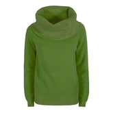 Yes Zee Green Viscose Sweater -   -  Yes Zee.